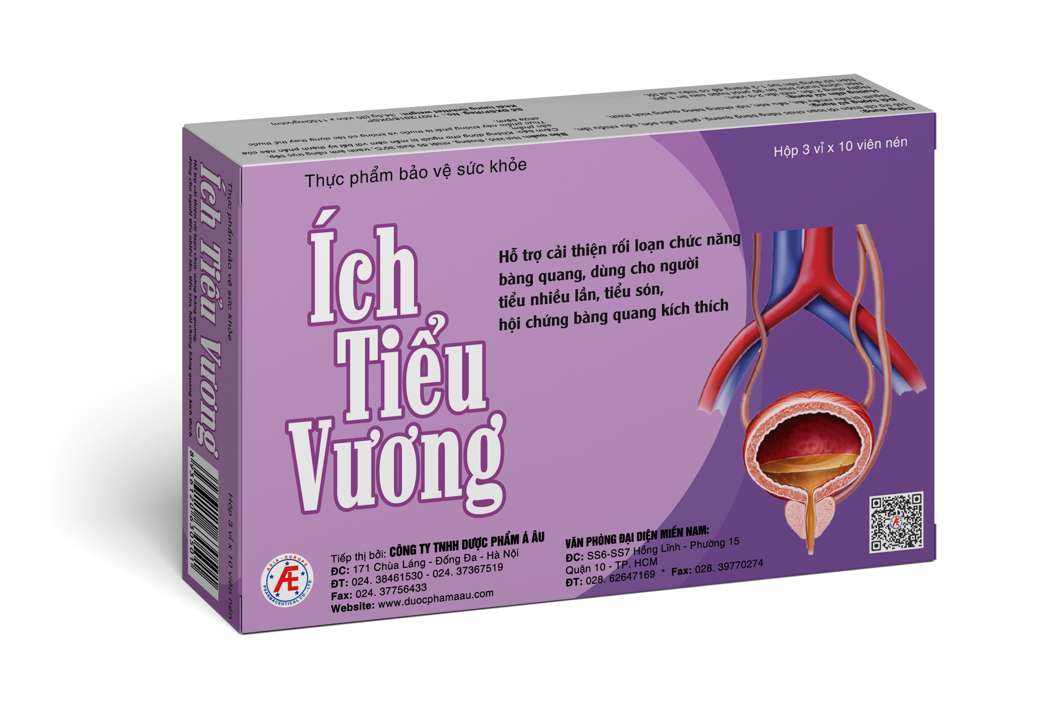 TPBVSK Ích Tiểu Vương (3 vỉ x 10 viên)